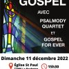 Concert Gospel du 11 décembre 2022